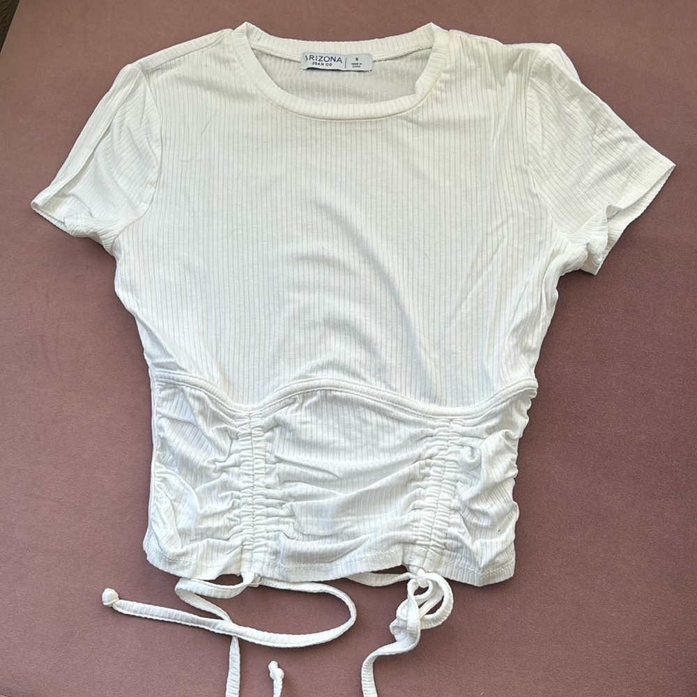 Junior white top